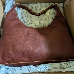 Portland Leather Willow in Nutmeg